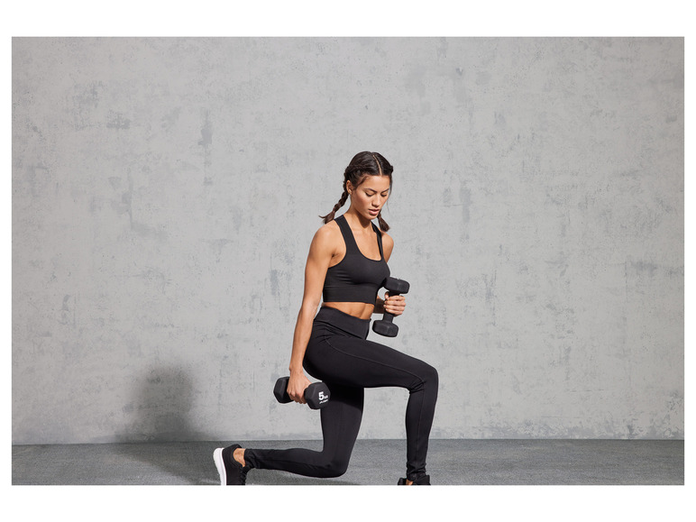 CRIVIT Kurzhantel-Set, 2 x 5 kg, vielseitig einsetzbar (Achtungs LV: OSBE/NL/CZ/PL/SK/FR)