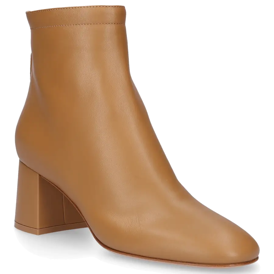 Gianvito Rossi - Klassische Stiefeletten HYDER 60 Glattleder - beige