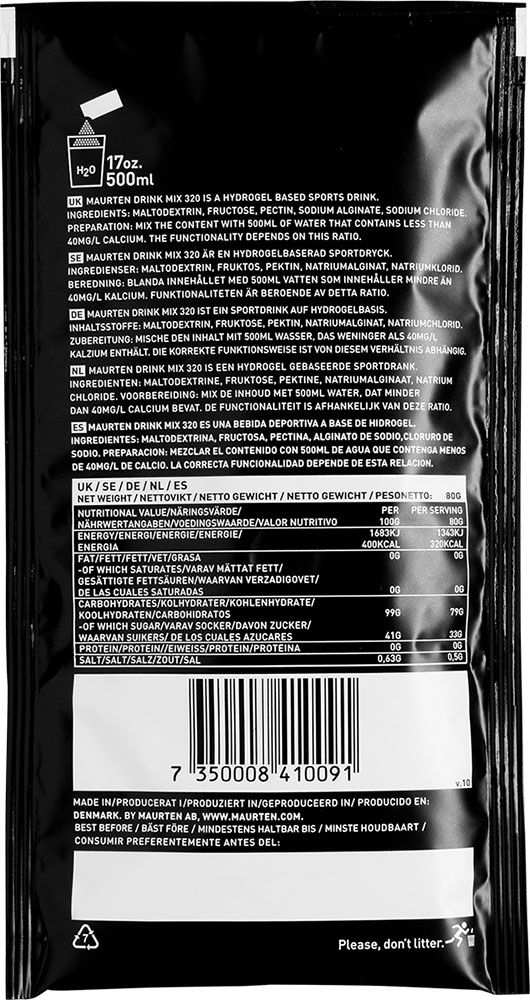 Maurten Drink Mix 320 Hydrogel-Getränkepulver 80g kaufen | Bike-Discount
