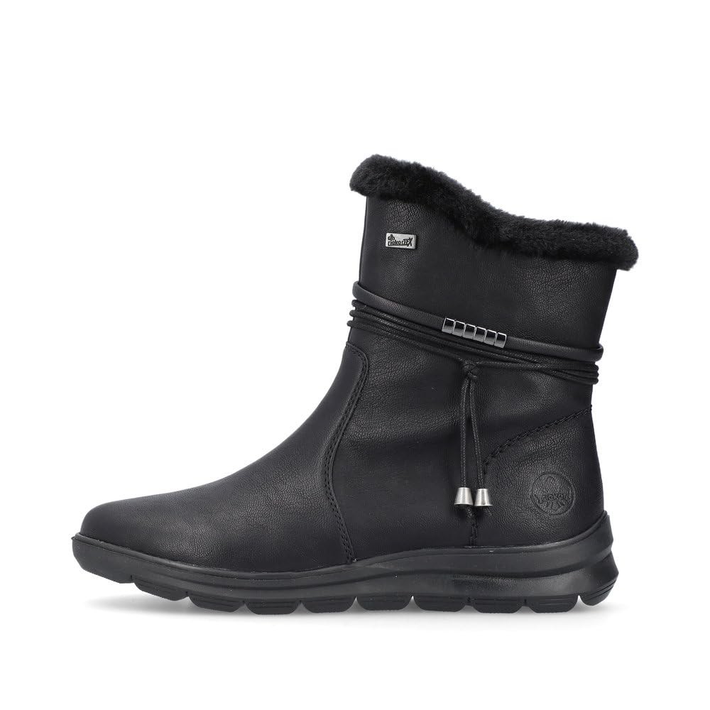 RIEKER Stiefeletten schwarz