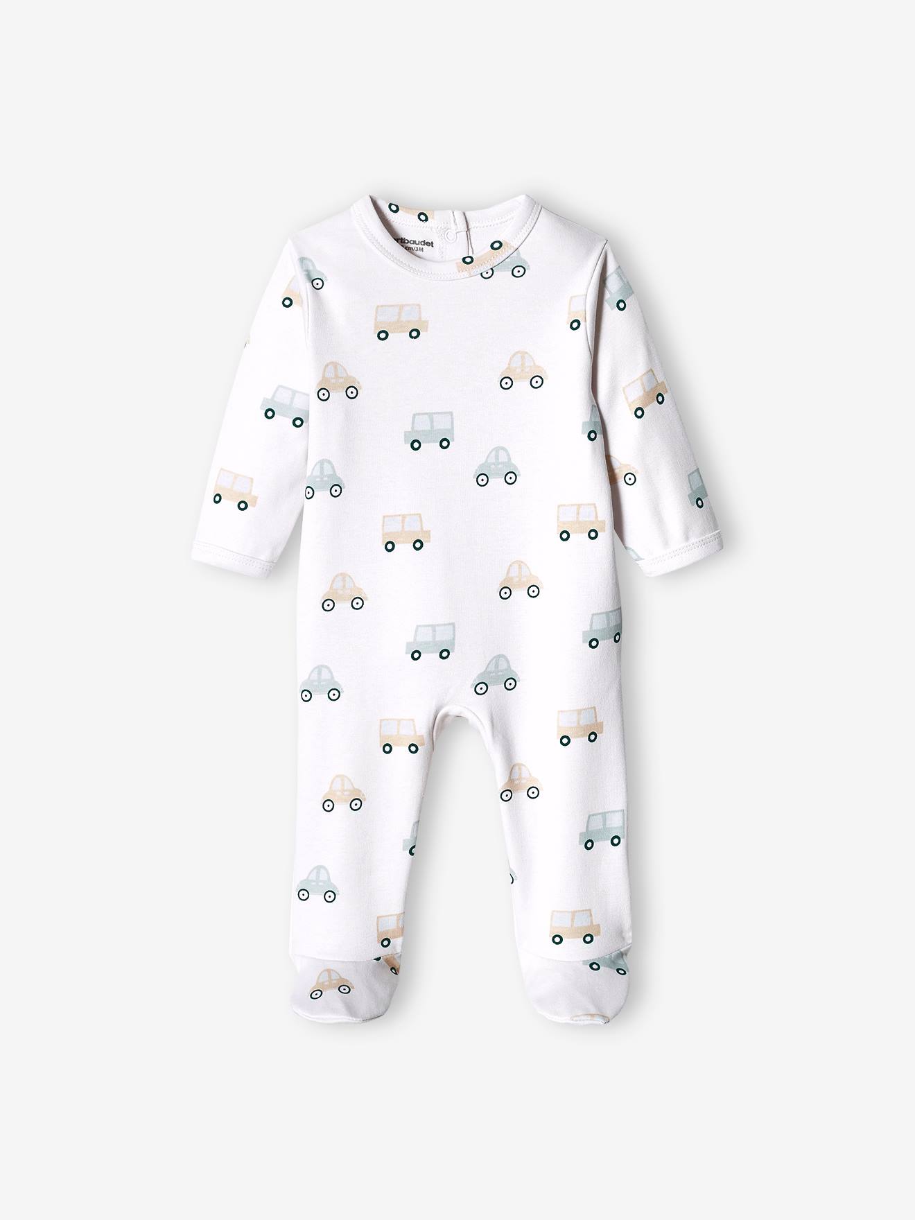 Lot de 3 dors-bien basic bébé en interlock BASICS écru