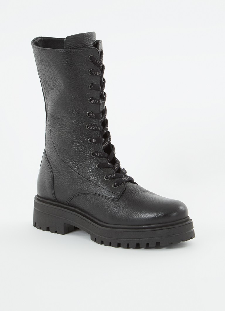 NIKKIE  Dewie biker boot van leer