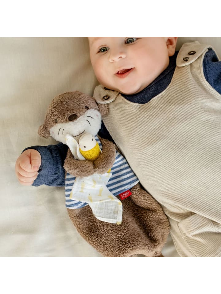 Fehn Schmusetuch / Schnuffeltuch - Otter in braun,bunt günstig kaufen onesize