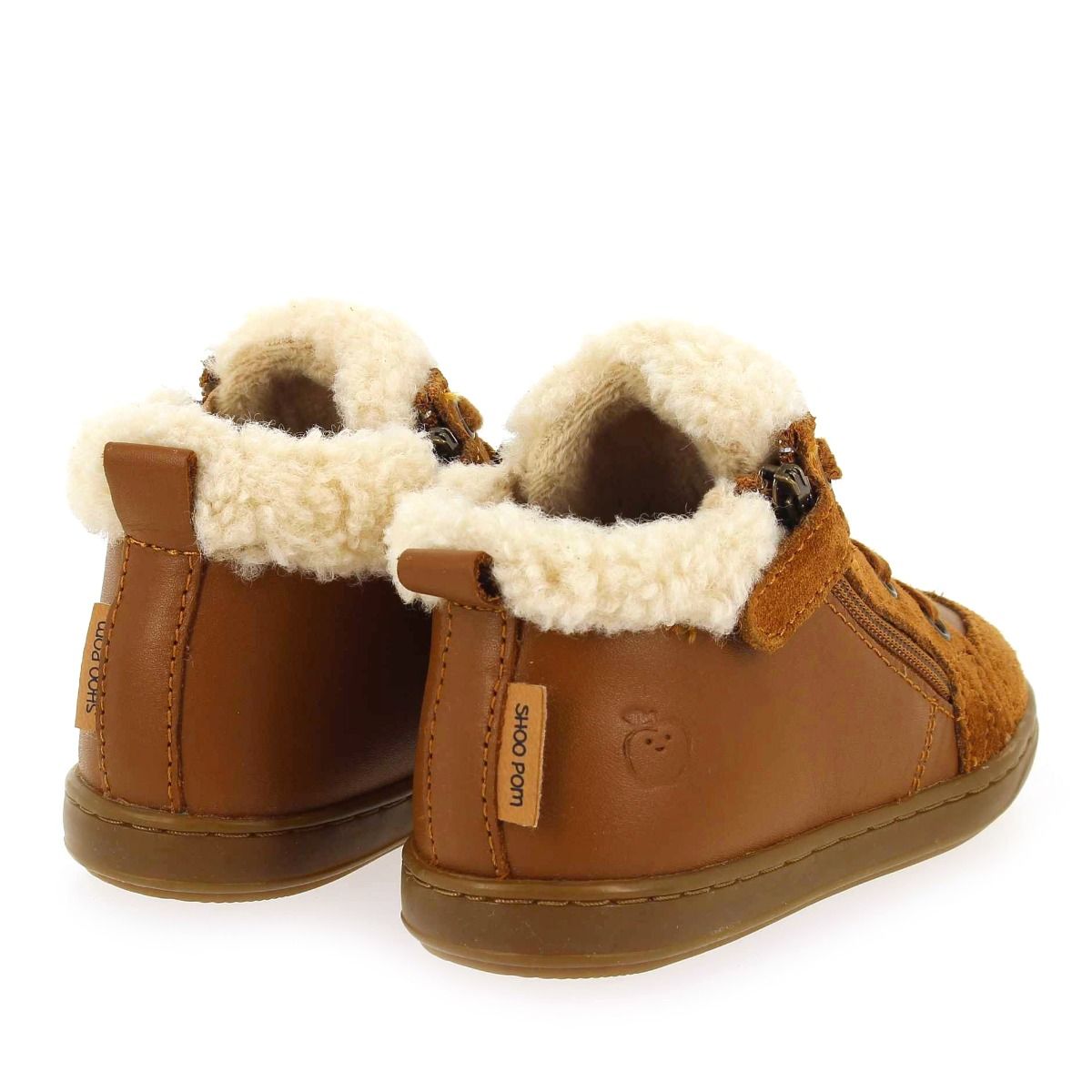 Shoopom  BOUBA ZIP WOOL H23 - Camel