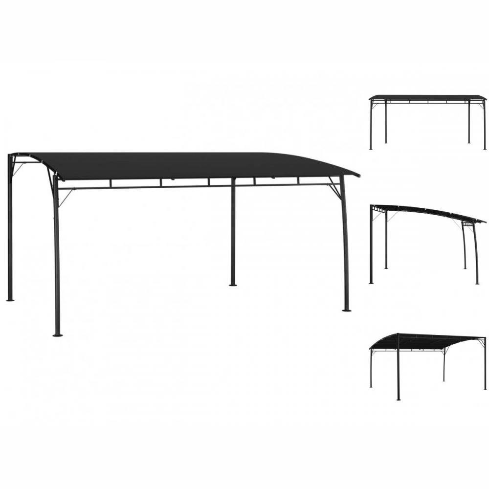 vidaXL Pavillon Garten-Sonnenschutz 4x3x2,55 m Anthrazit Garten