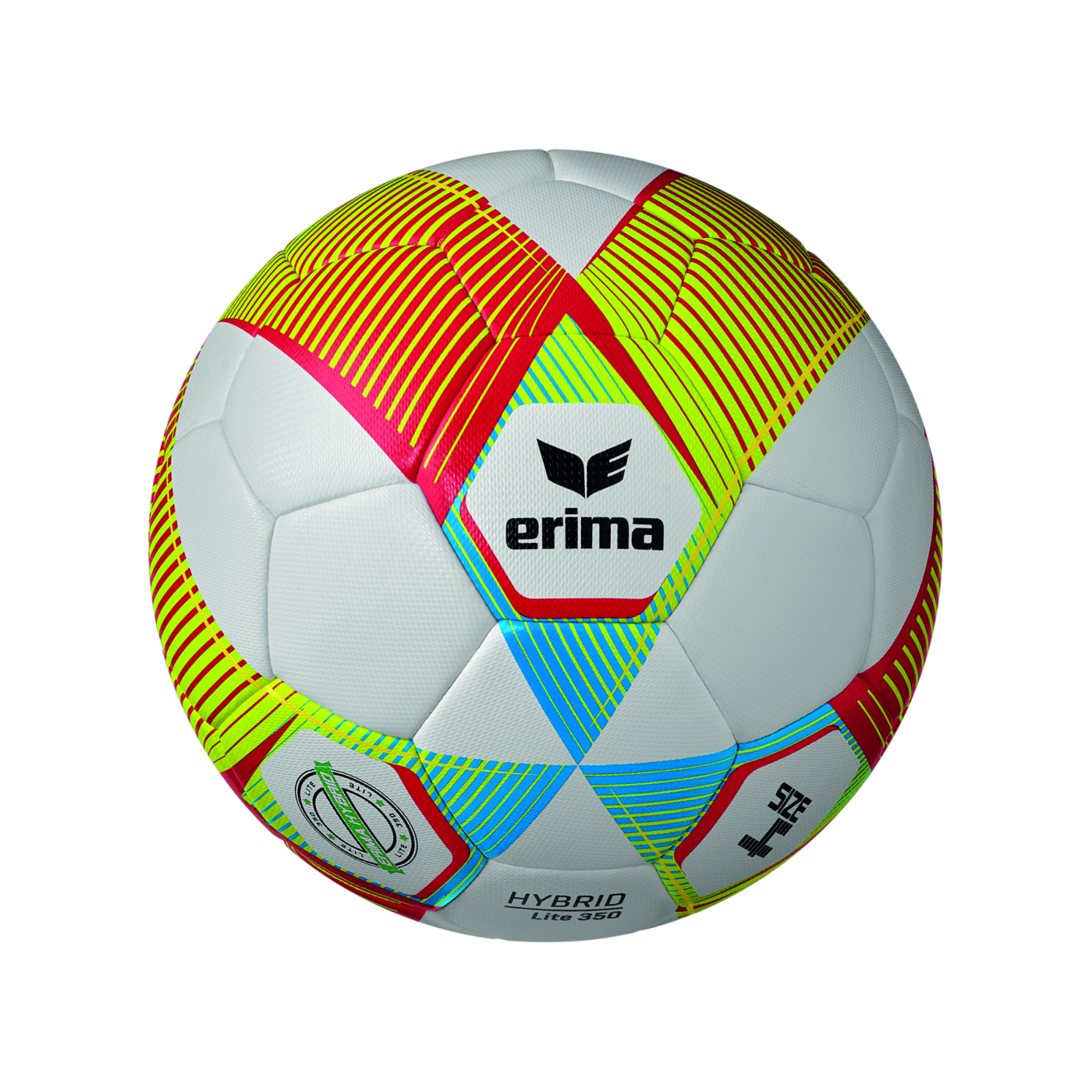 Erima Hybrid Lite 350g Trainingsball Rot Blau