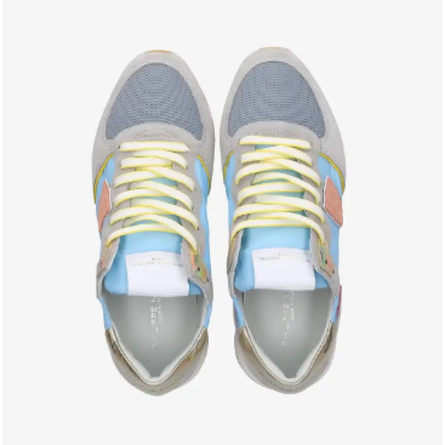 Philippe Model - Sneaker low TZLD Veloursleder - blau