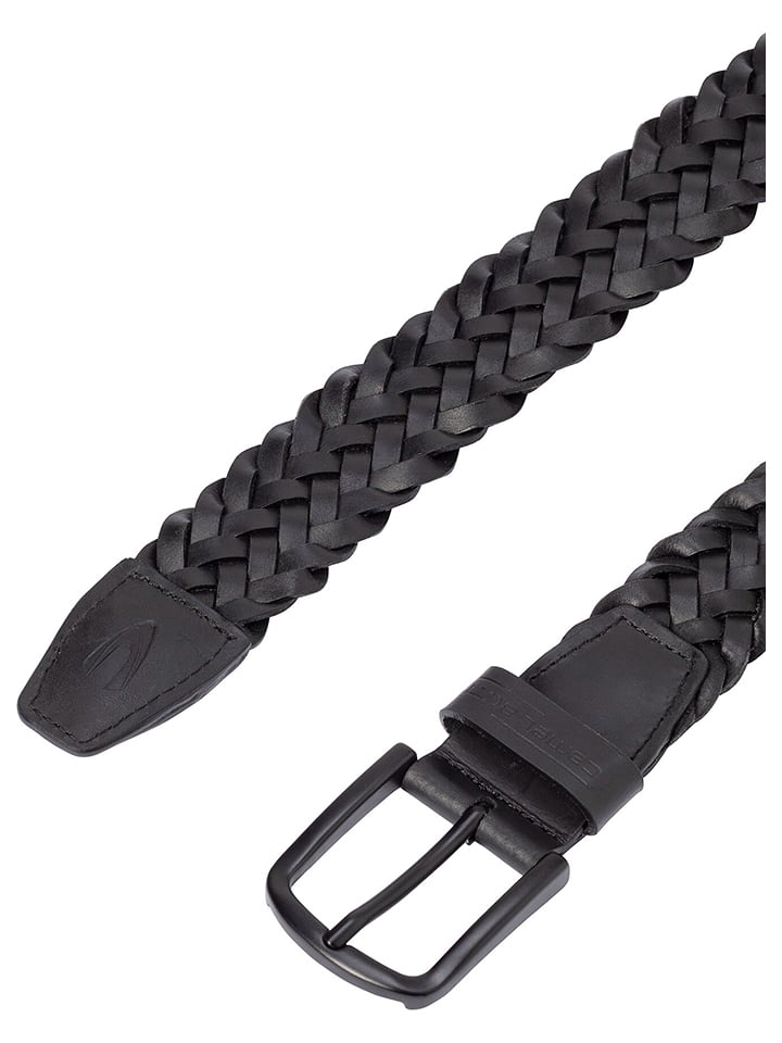 Camel Active Leder-Gürtel in Schwarz günstig kaufen