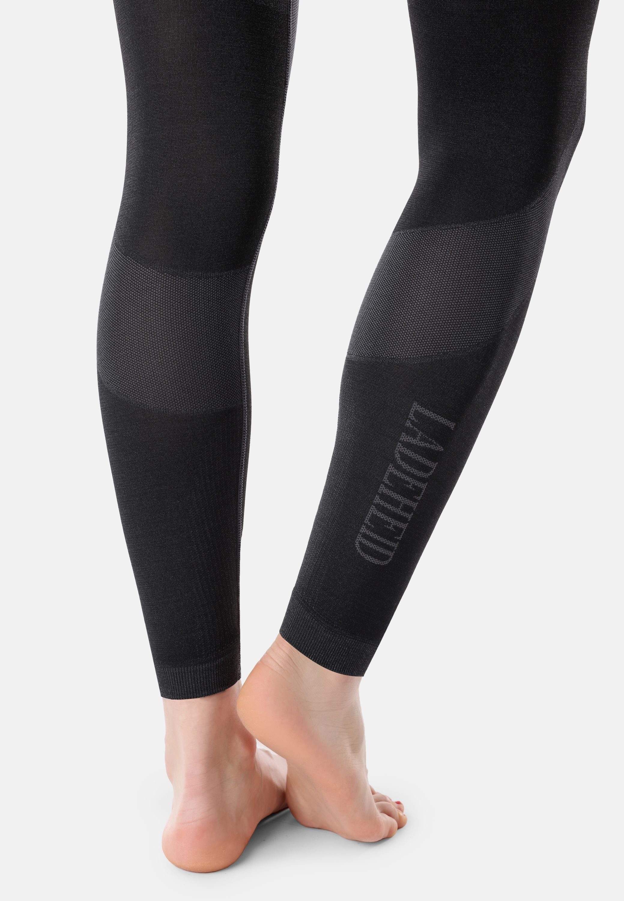 Ladeheid Funktionsunterhemd Damen Funktionsunterwäsche Set Shirt Unterhose Thermoaktiv LAGI006 (Set, mit Funktionsunterhose)