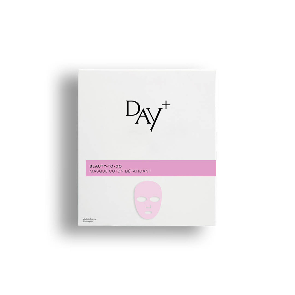 day+ Masques Coton Défatigant x6 Masque Visage Défatigant