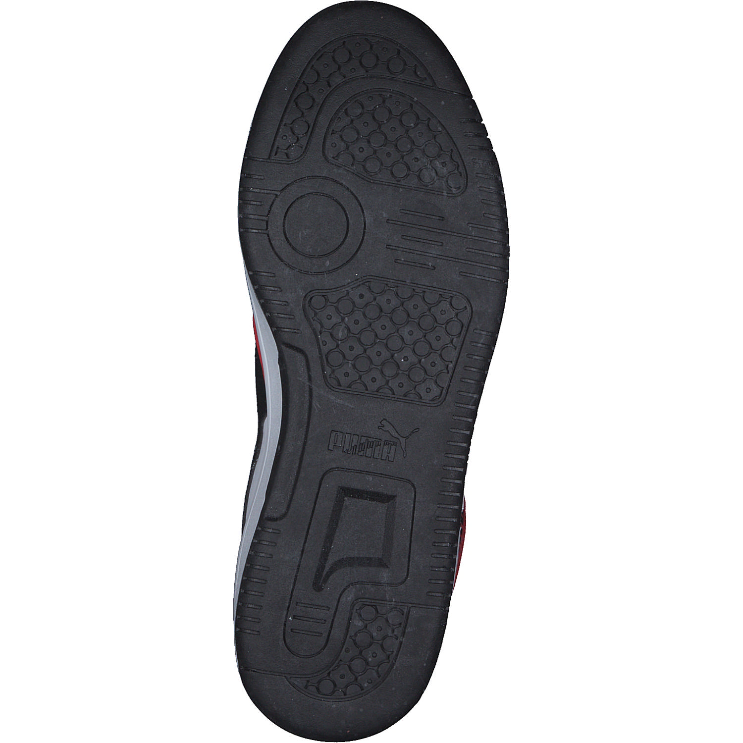 Puma Rebound v6 Mid Jr. 393831, Stiefel, Rot
