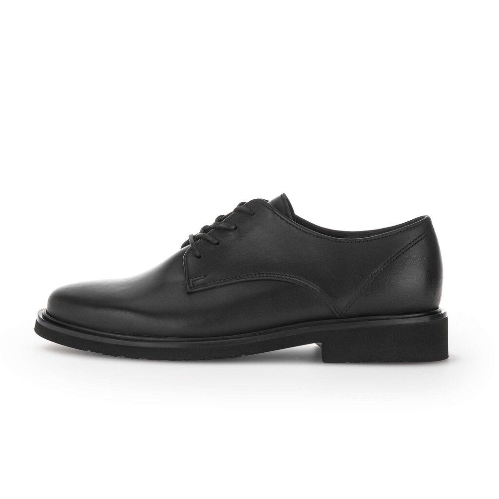 Gabor fashion Schnürschuh schwarz