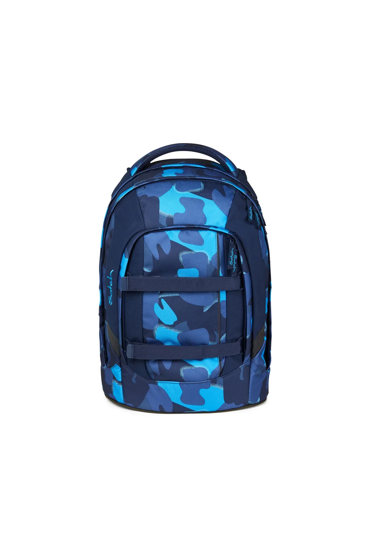 satch  Schulrucksack - Blau - Unifarben