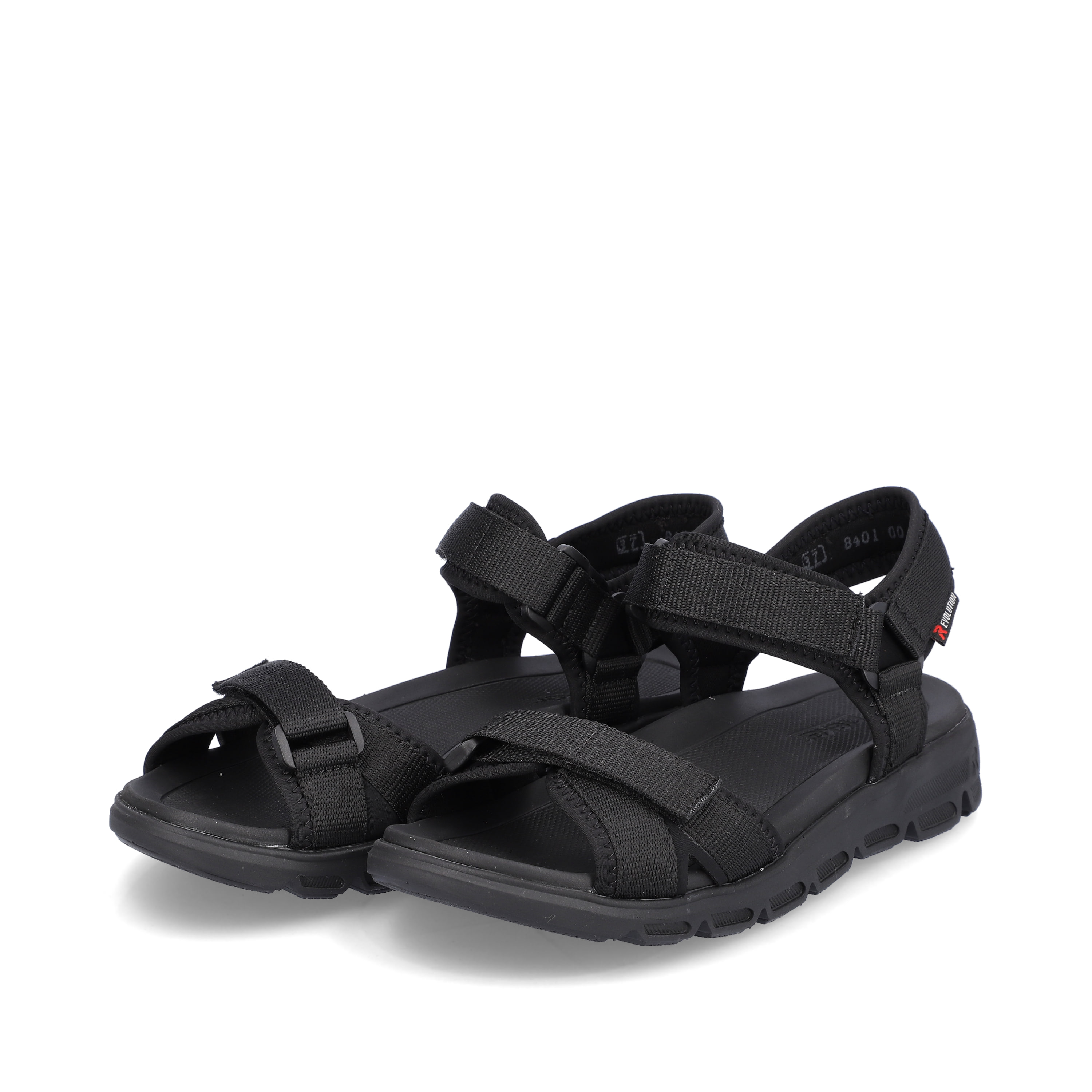 Rieker Damen Trekkingsandalen deep black