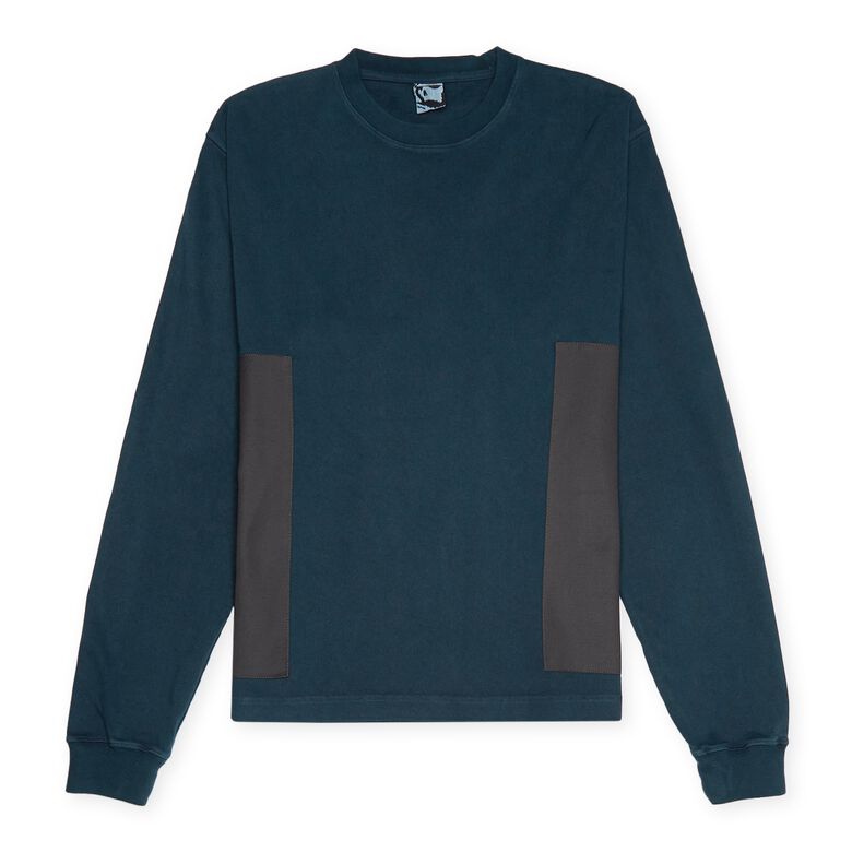 GR10K Panel 8OZ Utility Longsleeve T-Shirt brigadiere blue