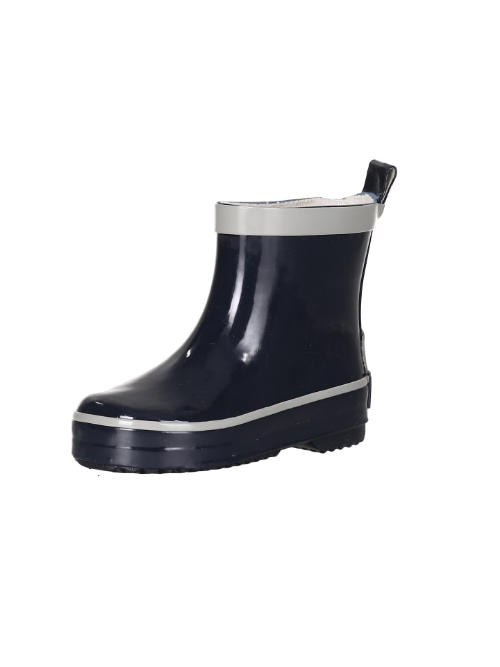 Playshoes Gummistiefel Halbschaft uni in Marine günstig kaufen
