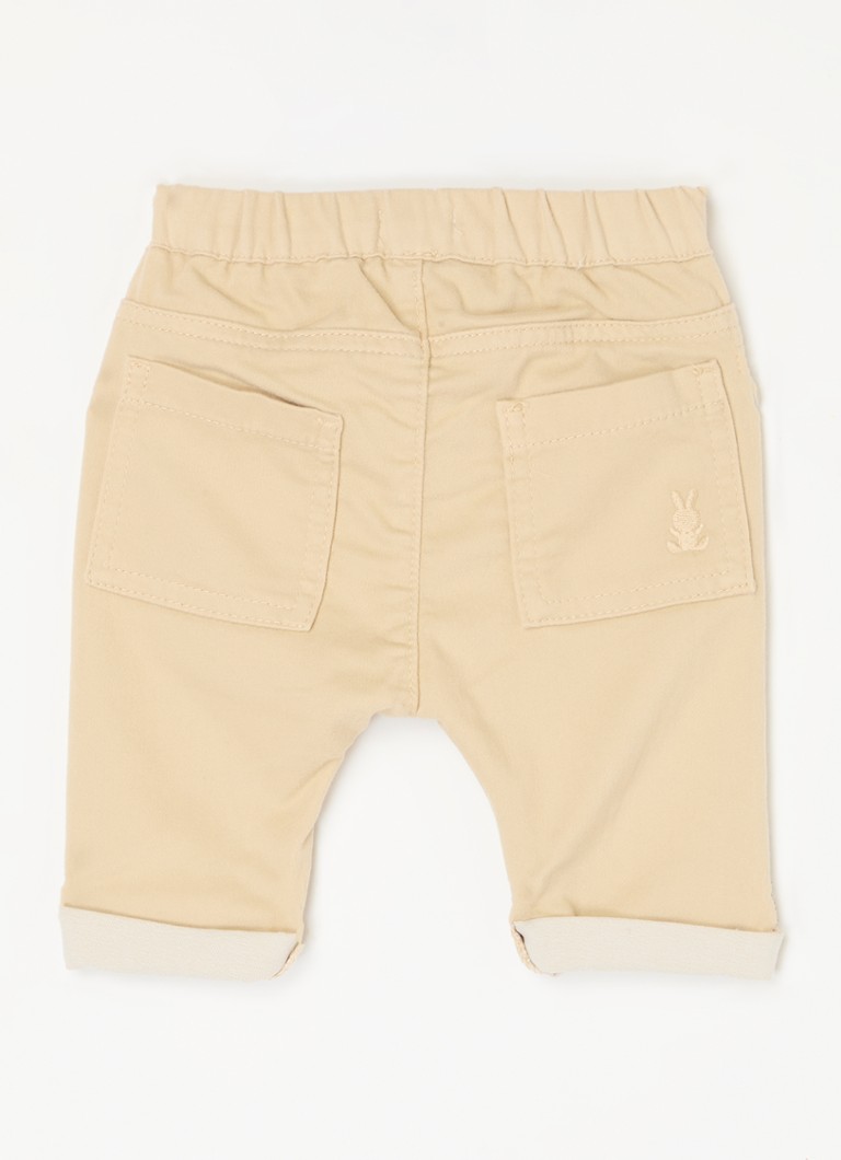 Pantaloni chino Benetton cu croială dreaptă și buzunare laterale
