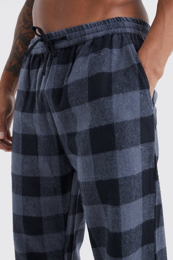 Karierte Loungewear-Hose