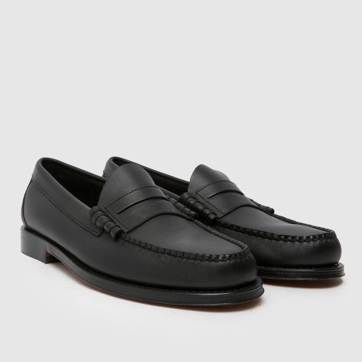GH BASS – Weejuns – Svarta loafers i läder från Heritage Larson