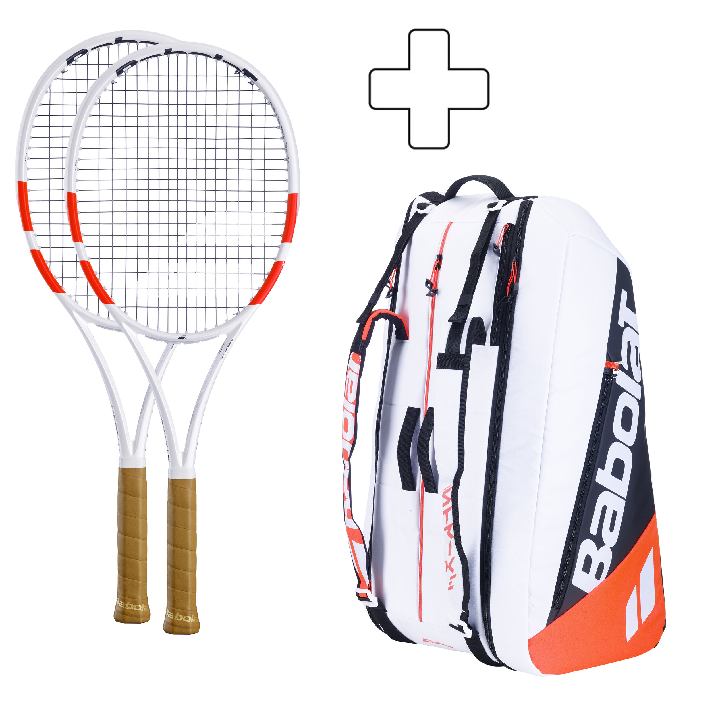 2x Pure Strike 97 Plus Schlägertasche