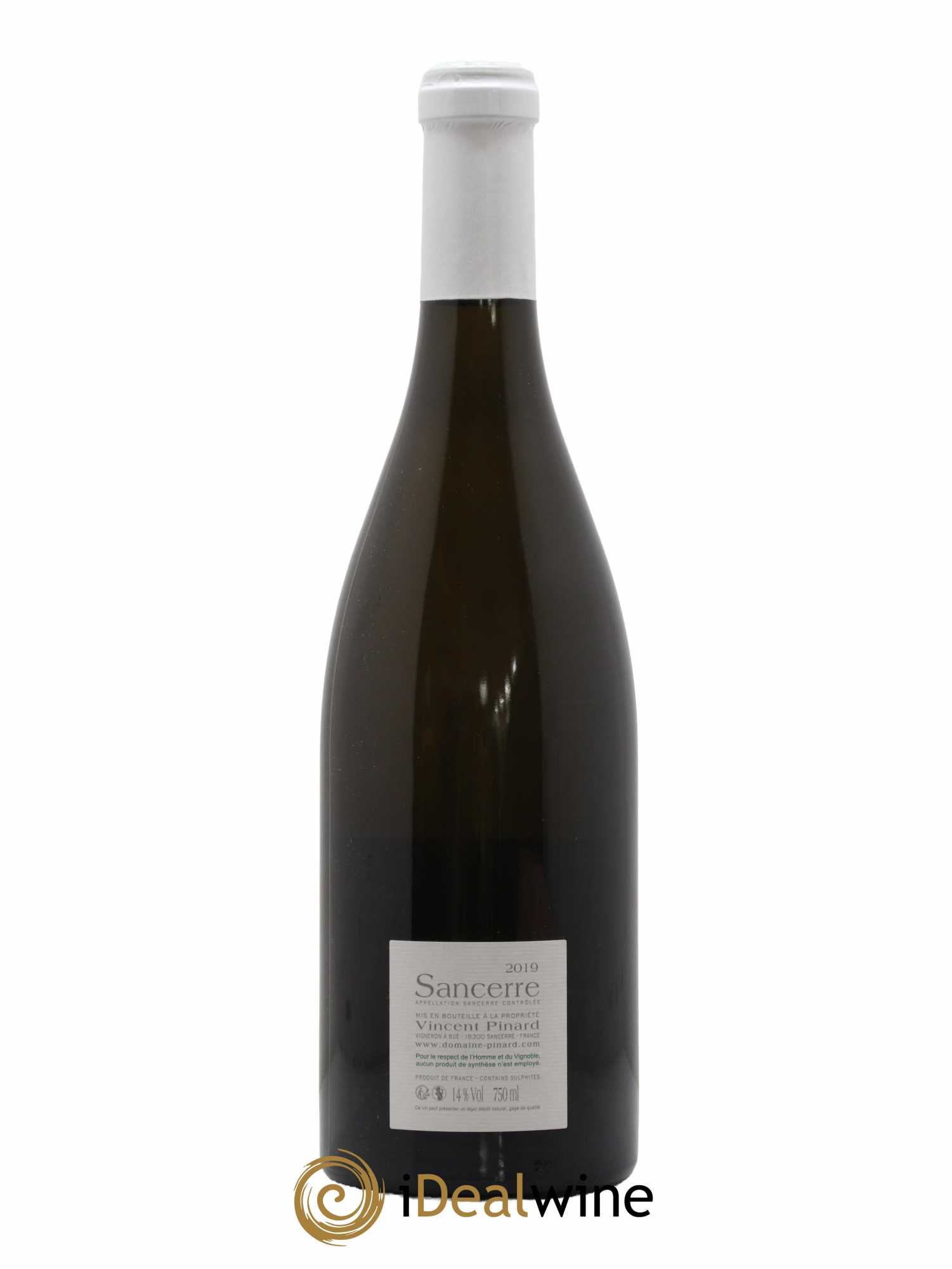 Sancerre Grand Chemarin Vincent Pinard  2019 - Lot de 1 Bouteille