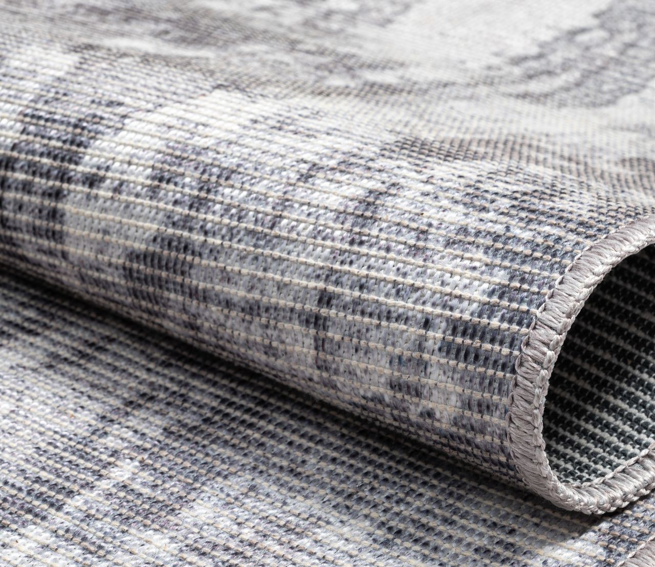 MyFlair Teppich Olivia, 200cm x 290cm, Farbe grau, rechteckig