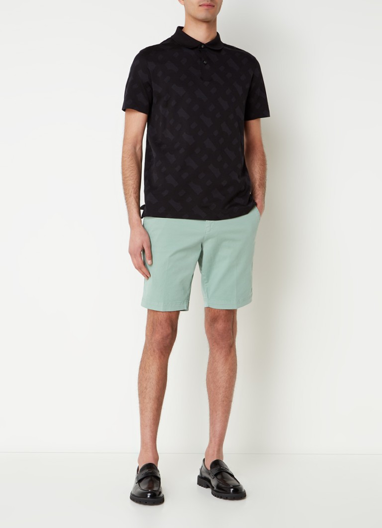 Pantaloni chino HUGO BOSS Slice slim fit cu buzunare laterale