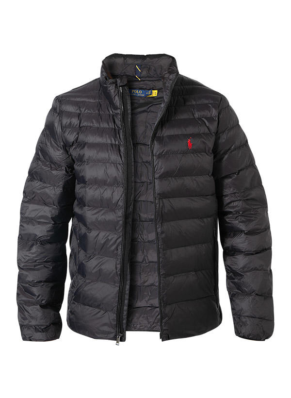 Polo Ralph Lauren, Steppjacke, Mikrofaser, schwarz