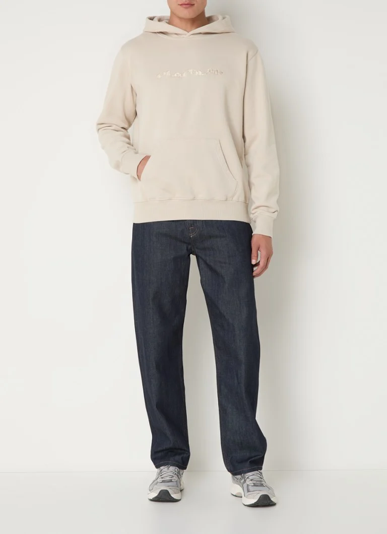 OLAF Wavy hoodie with logo embroidery