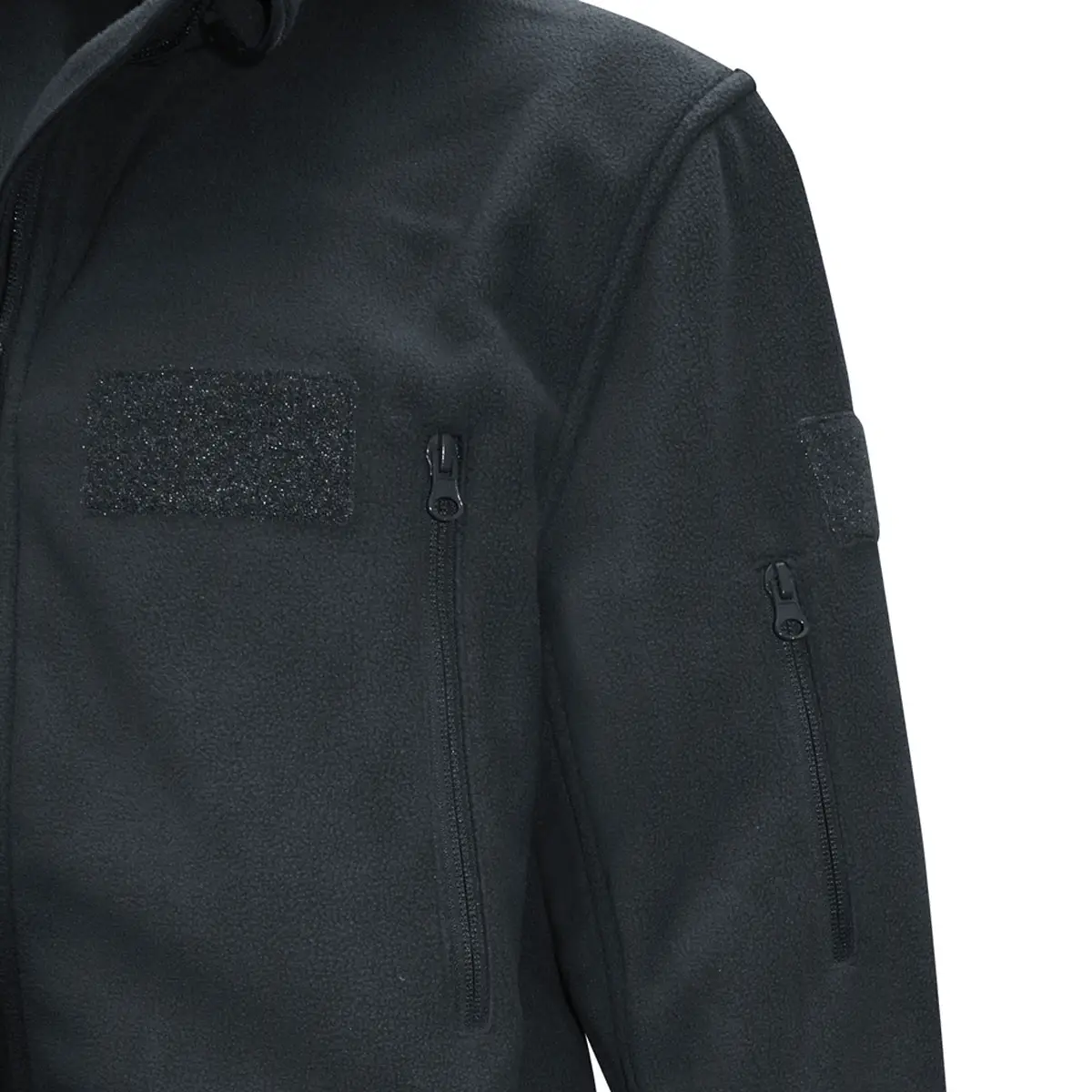 Fleece Jacke Outdoor Adventure schwarz