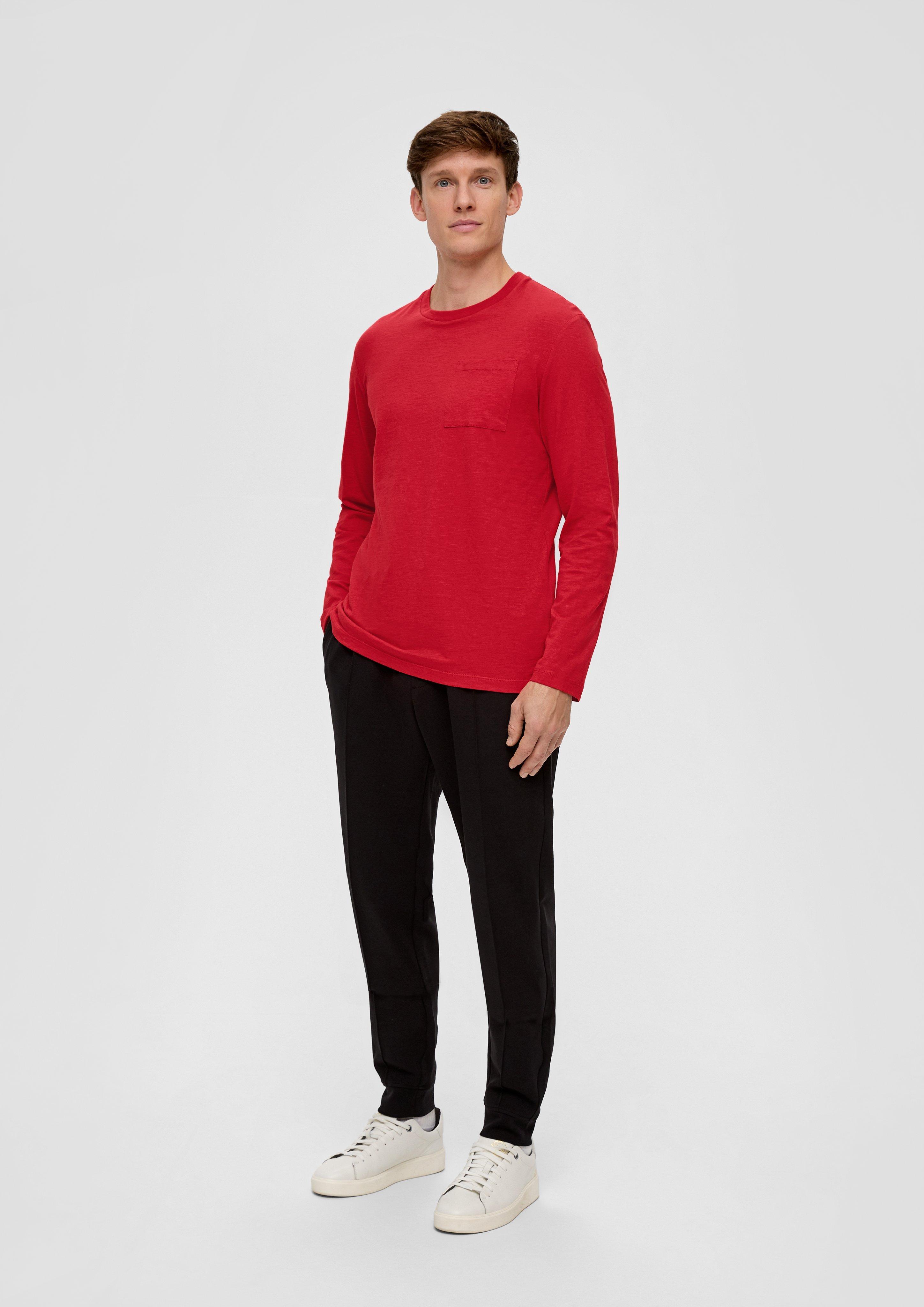 Longsleeve mit Flammgarnstruktur  2138668-3162