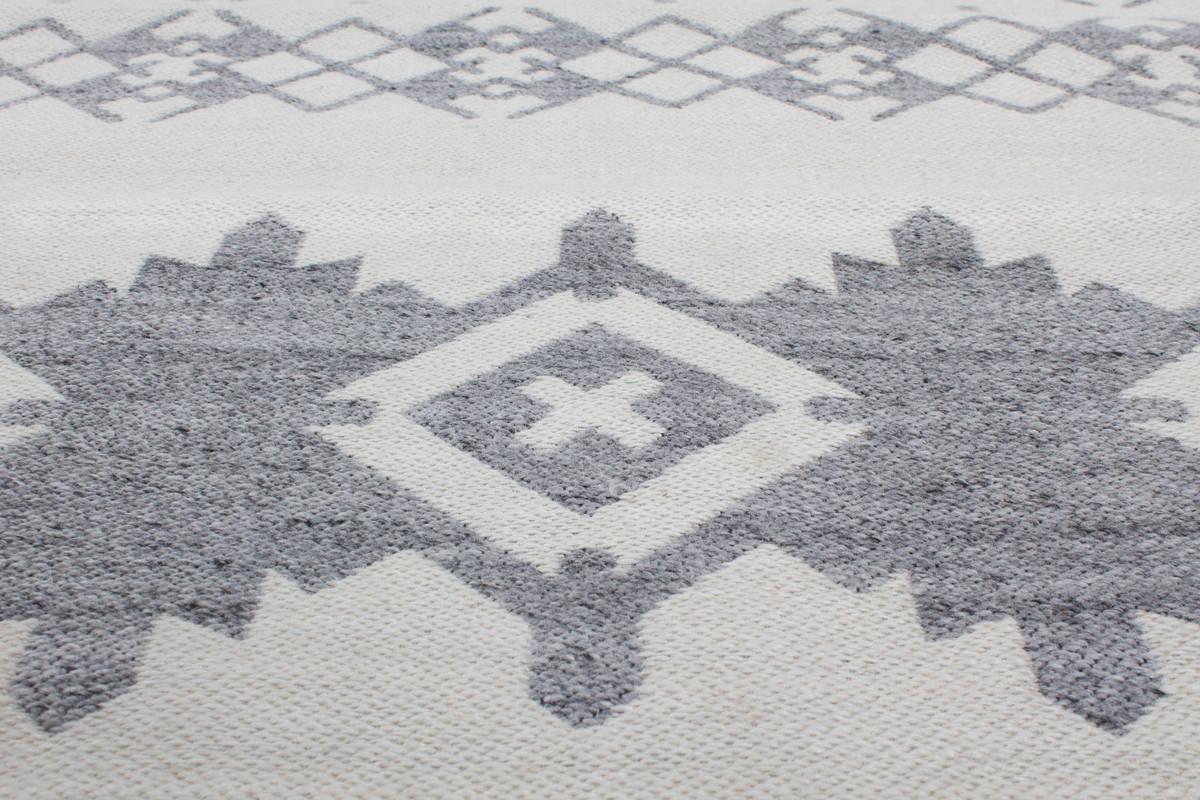 Kayoom Mirage 410 Grau / Elfenbein 80cm x 150cm