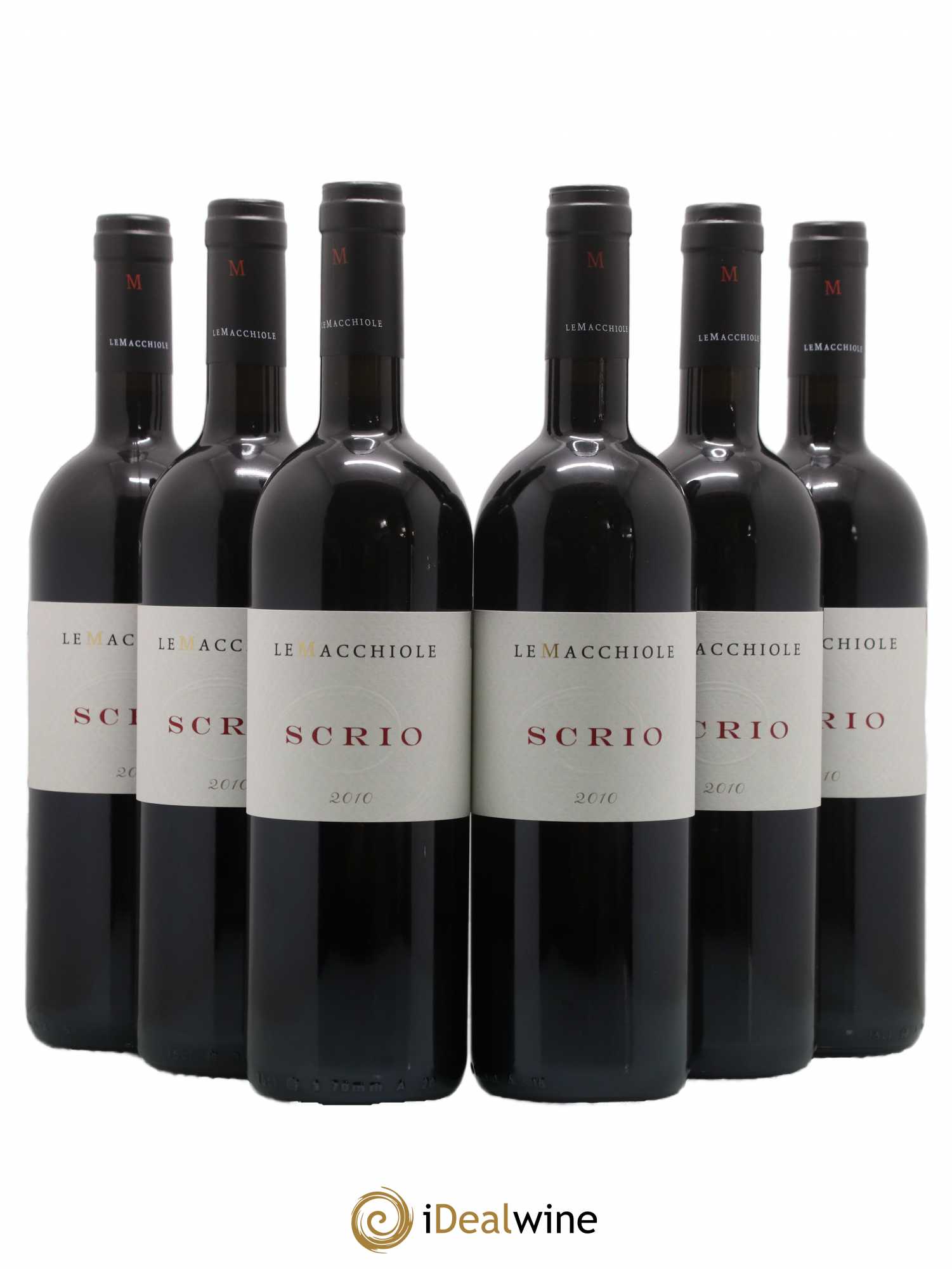 Toscana IGT Scrio  2010 - Lot de 6 Bouteilles