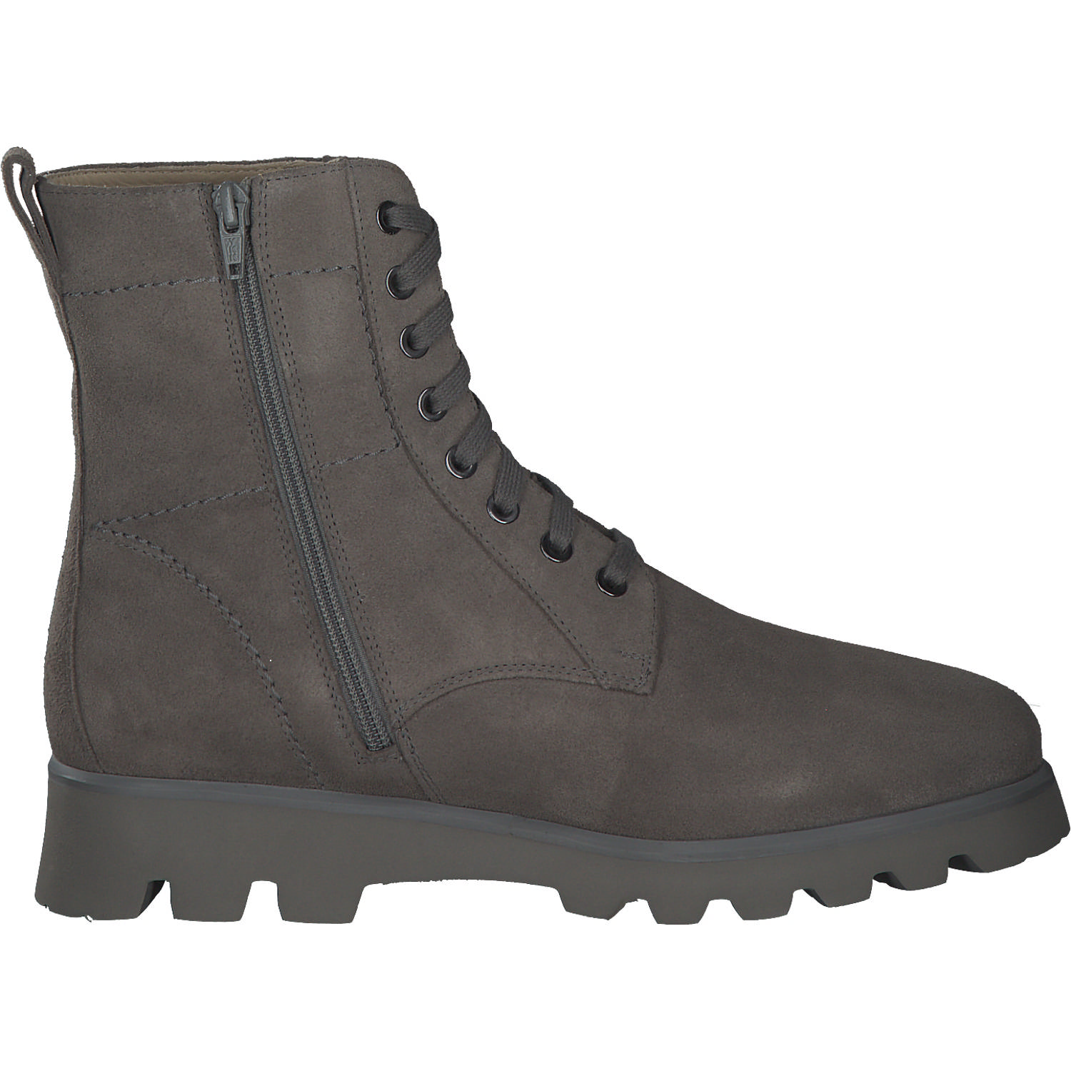 Sioux Meredira 6826, Schnürstiefel, Damen, Grau