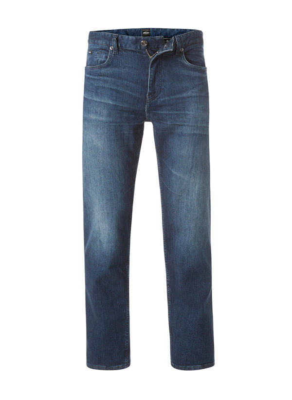 BOSS Black, Jeans, Regular Fit, Baumwolle T400®, dunkelblau