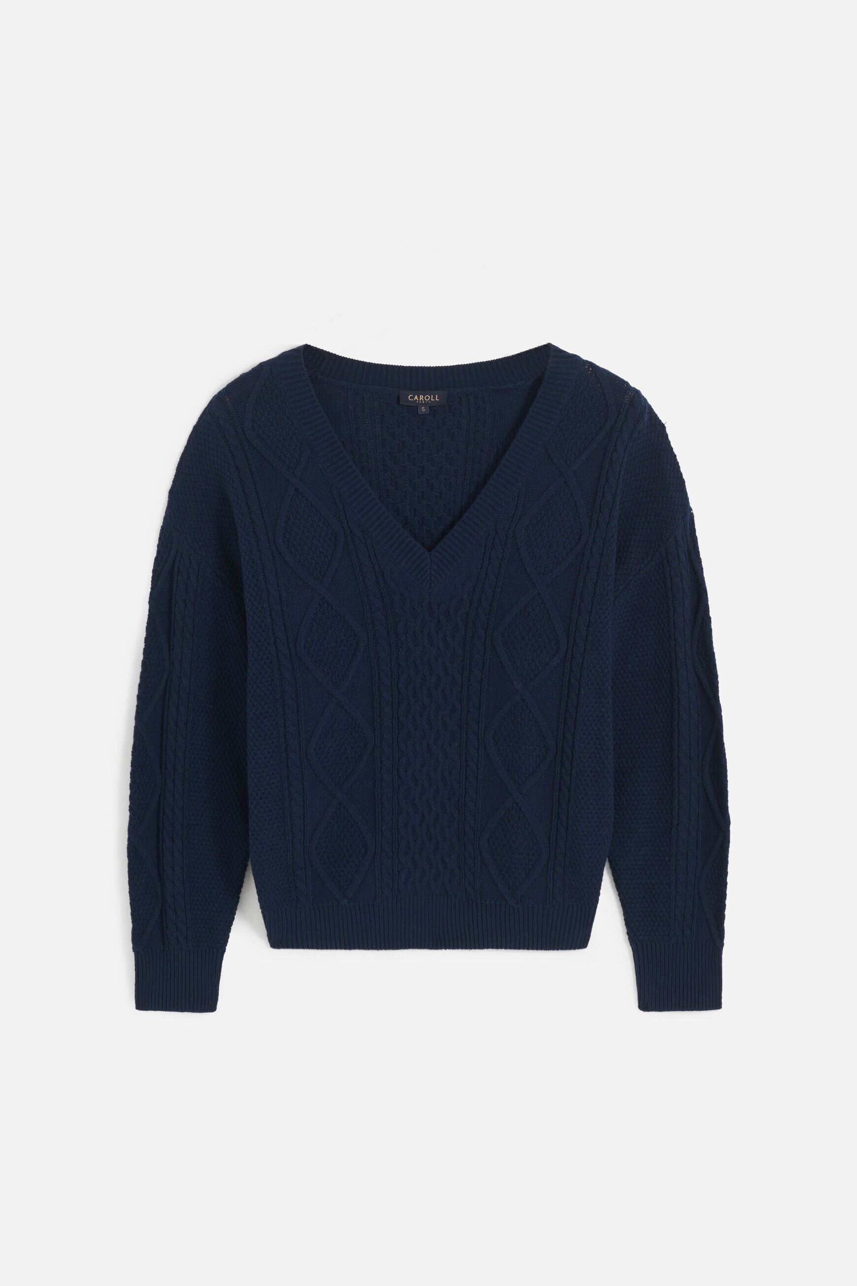 Pull eden bleu marine femme