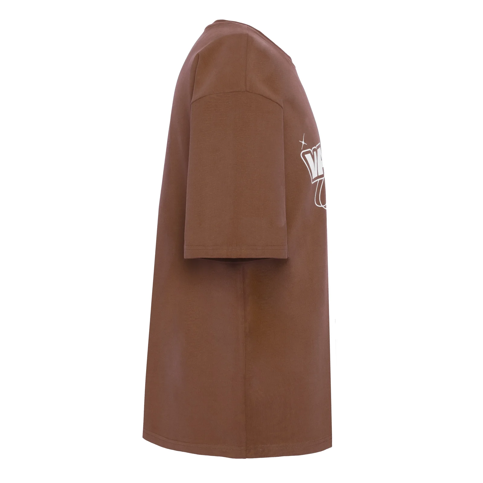 BROWN FUTURISTIC VADITIM T-SHIRT