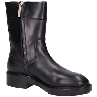 Calvin Klein Rubber Sole Ankle Boot in schwarz