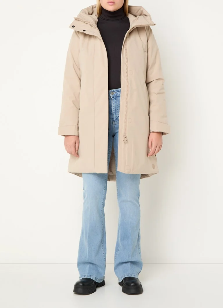 Rochie parka Elvine Eline cu jachetă și glugă