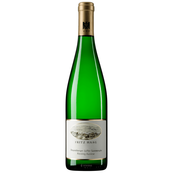 Fritz HaagBrauneberger Juffer Sonnenuhr Riesling Auslese 'Goldkapsel' 2007