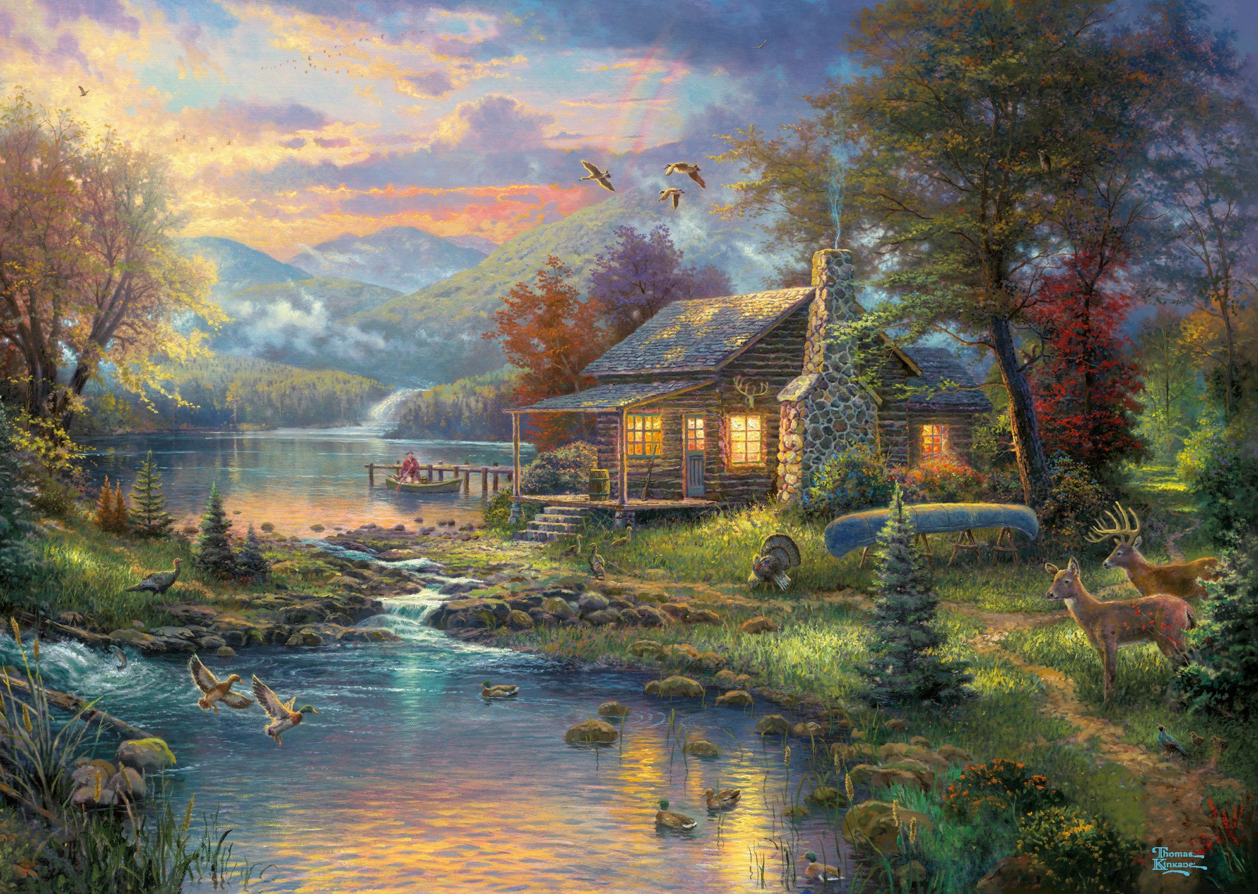Schmidt Spiele Puzzle Im Naturparadies, 1000 Puzzleteile, Made in Germany