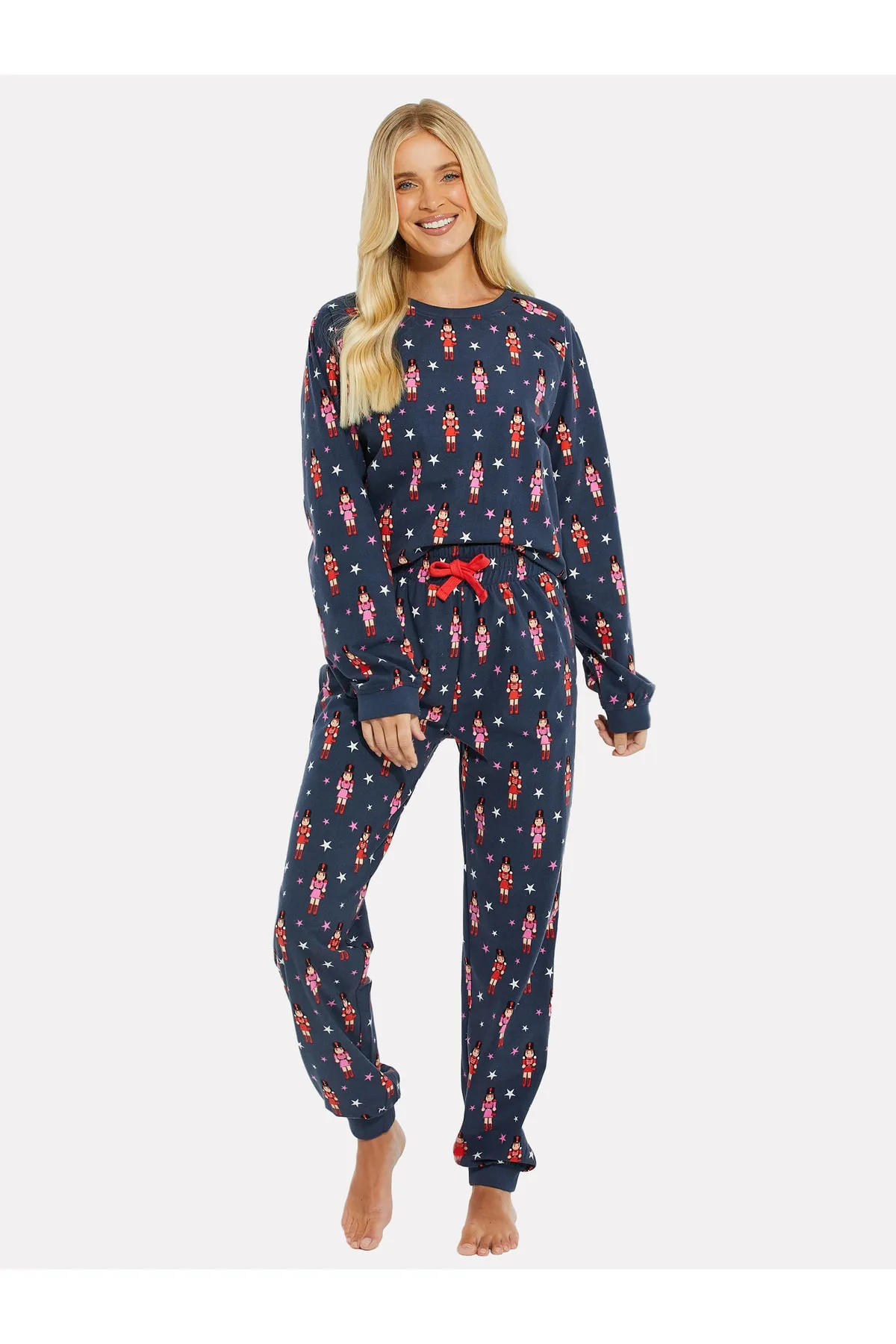 Threadbare  Pyjama set - Dunkelblau - Landschaft