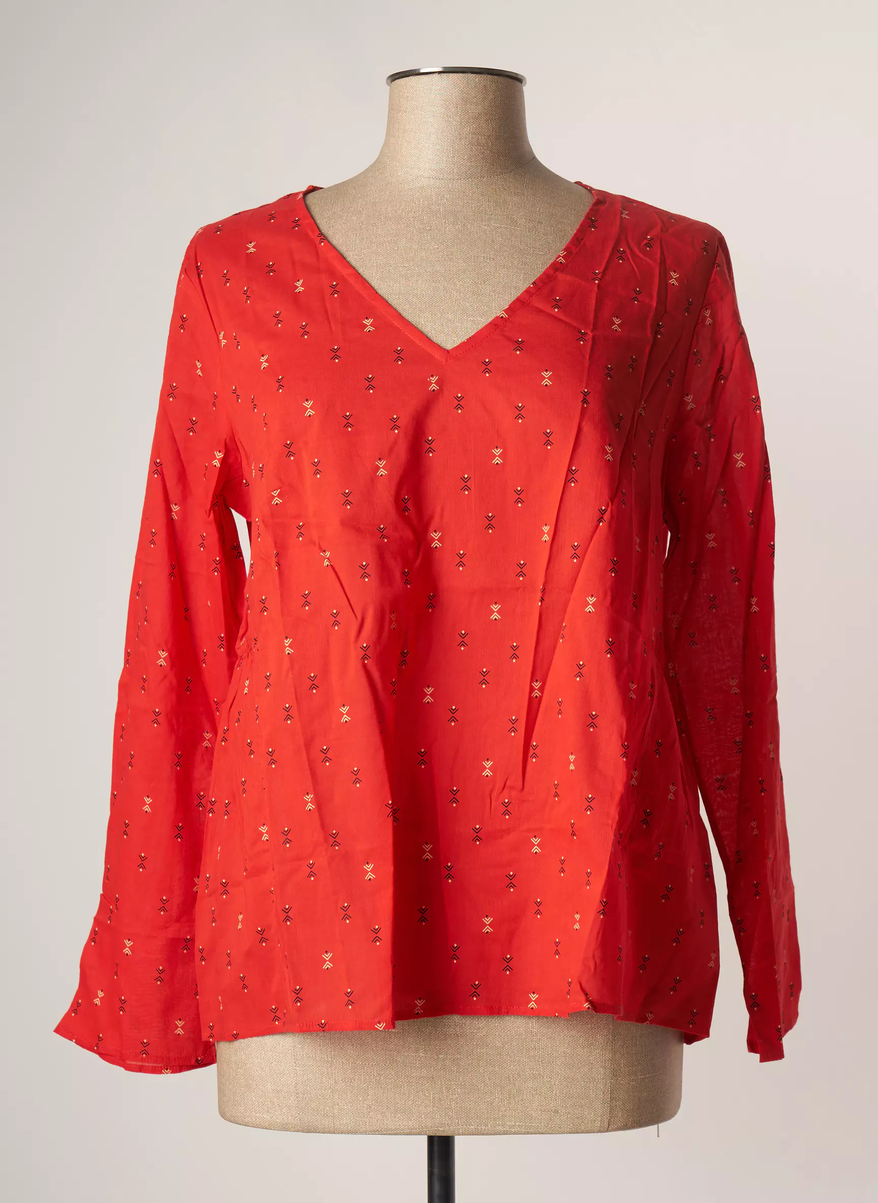 La Fiancee Du Mekong Blouses Femme couleur orange