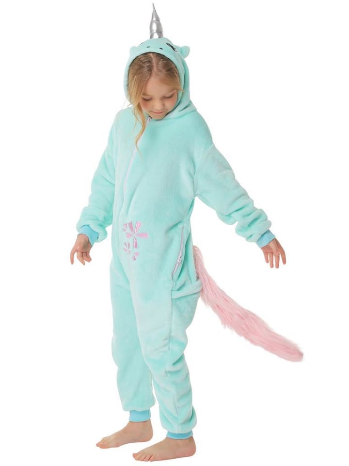 Corimori Onesie Kostüm in Türkis günstig kaufen