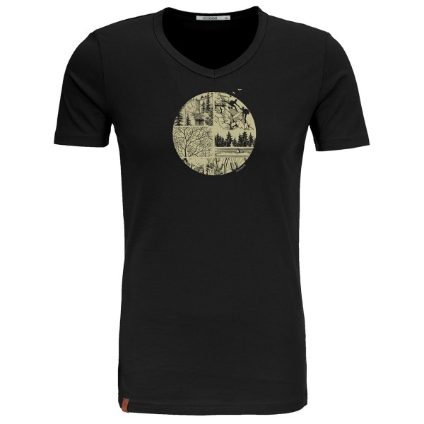 GreenBomb - Nature Mountain Circle (Peak) - T-Shirt
