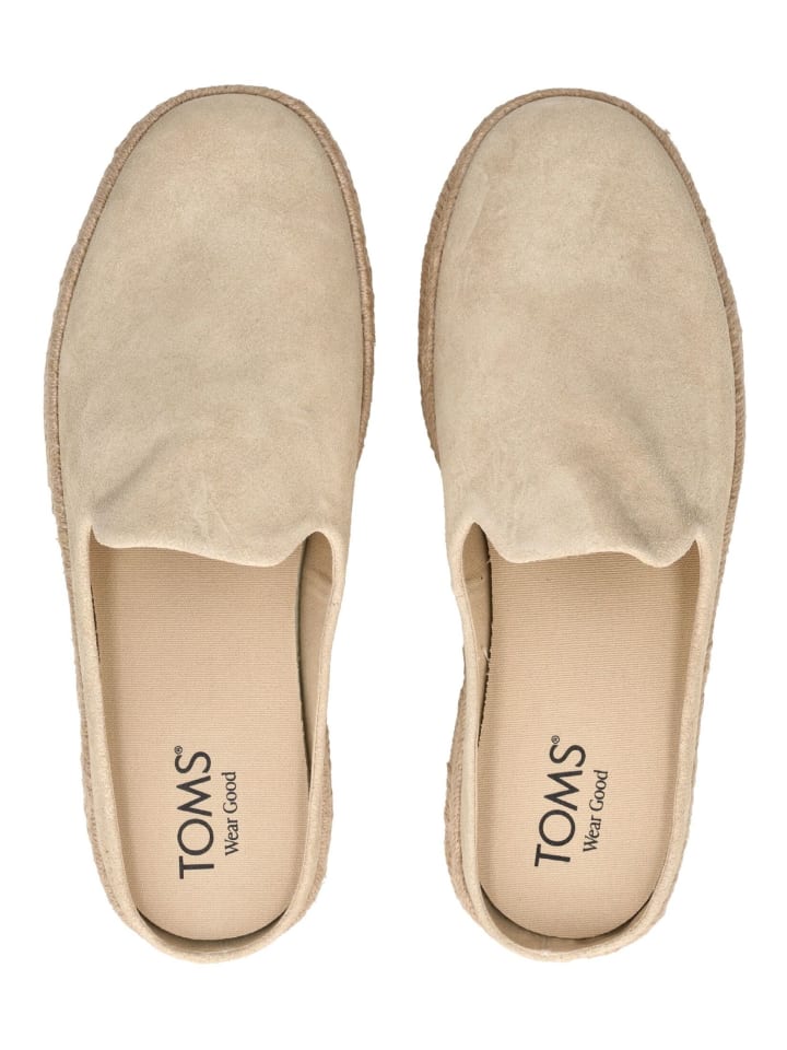 TOMS Pantoletten in Beige günstig kaufen