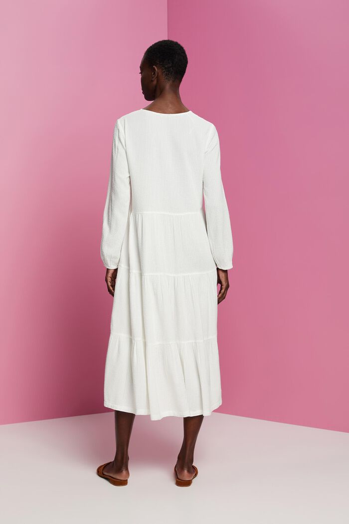 Seersucker-Strandkleid