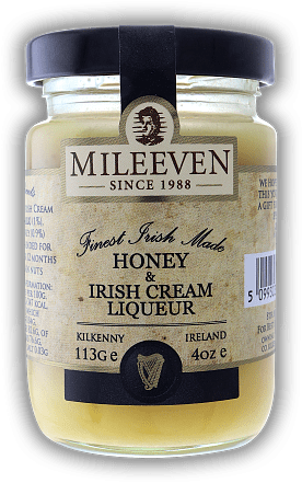 Mileeven Honey with Irish Cream Liqueur 113g Mileeven Honey with Irish Cream Liqueur 113g  113	 Gramm