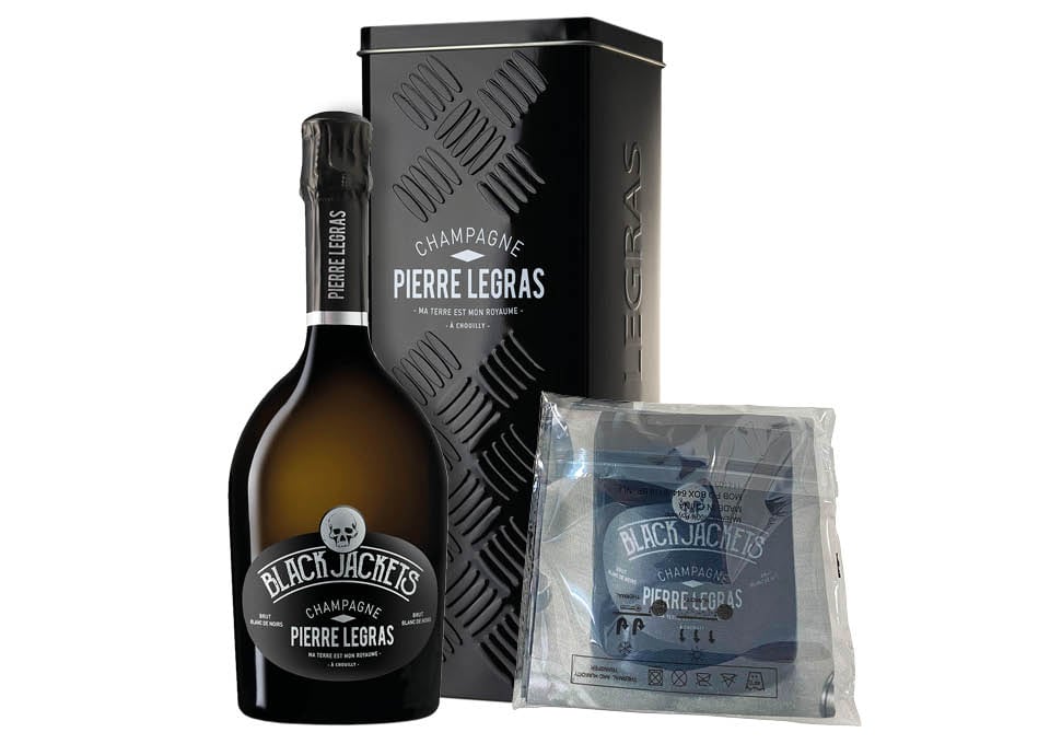 Champagne AOC Brut Blanc de Noirs Black Jackets Pierre Legras 2015 ...