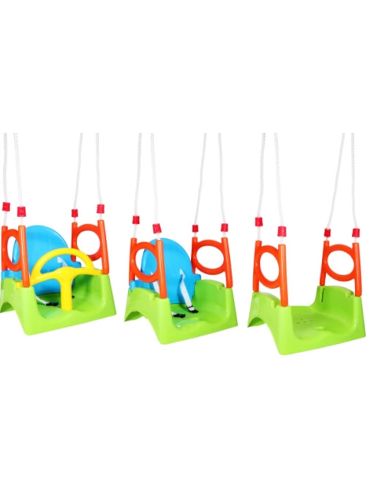 OUTDOOR Active 3 in 1 Schaukel, Maximale Belastbarkeit 40 kg, ca. 40x33x150 cm - ab 18 Monate günstig kaufen onesize